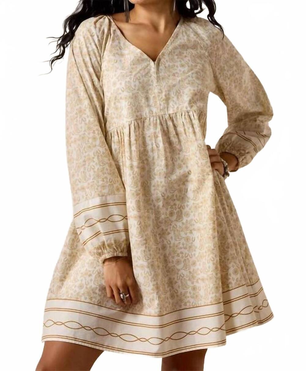 NEW ARIAT rosie mini dress in boots n roses
